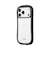 MSソリューションズ　iPhone 17 Pro ケース「ViAMO freely」超硬度・耐傷・耐衝撃ガラスハイブリッドケース ダークグレー LNIP25VMFGY