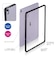 ナカバヤシ　iPadAir(M2)13インチ用 衝撃吸収背面ケース TBCIPA24303GY