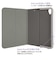 ナカバヤシ　iPadmini(2021)用エアリーカバー TBCIPM2106GY