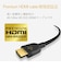 エレコム　HDMIケーブル ブラック [2m /HDMI⇔HDMI /スタンダードタイプ /4K対応] BICHDMIP20BK