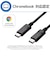 エレコム　2.0m[USB-C⇔USB-C]2.0ケーブル 充電･転送 ブラック U2CCC5P20NBK