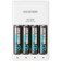 アイリスオーヤマ　BIGCAPA Recharge 急速充電器セット 単3形4個 ［充電器＋充電池 /単3形4本 /単3形～単4形兼用］ BCRSQC3MH4S