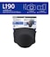 ハクバ　プラスシェル スリムフィット カメラジャケット03 L190BK ハクバ ブラック DCSSF03L190BK