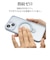 ラスタバナナ　iPhone 15 ZEROSAFE 極限保護 ハイブリッドケース TPU×PC 360°回転MagSafeリング付き FRBL フロストブルー 7872IP361HPMBL
