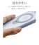 ラスタバナナ　iPhone 15 ZEROSAFE 極限保護 ハイブリッドケース TPU×PC 360°回転MagSafeリング付き FRBL フロストブルー 7872IP361HPMBL