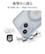 ラスタバナナ　iPhone 15 ZEROSAFE 極限保護 ハイブリッドケース TPU×PC 360°回転MagSafeリング付き FRBL フロストブルー 7872IP361HPMBL