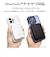 ラスタバナナ　iPhone 15Pro ZEROSAFE 極限保護 ハイブリッドケース TPU×PC 360°回転MagSafeリング付き FRBK フロストブラック 7890IP361PHPMBK