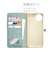 ラスタバナナ　AQUOS wish4 VIVIANA手帳型ケース LBL ライトブルー 8014AW4BVILBL