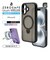 ラスタバナナ　iPhone 16(6.1インチ)ZEROSAFE Shaft カメラ周囲保護 Magsafe対応 360°回転スタンドケース フロストネイビー 8289IP461ZSFSLNV