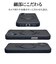 ラスタバナナ　iPhone 16(6.1インチ)ZEROSAFE Shaft カメラ周囲保護 Magsafe対応 360°回転スタンドケース フロストネイビー 8289IP461ZSFSLNV