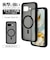 ラスタバナナ　Google Pixel 9a ハイブリッドケース TPU×PC ワイヤレス充電対応 ブラック×フロストブラック 8595P9AHPMBKFB