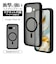 ラスタバナナ　Google Pixel 9a ハイブリッドケース TPU×PC ワイヤレス充電対応 ブラック×フロストブラック 8595P9AHPMBKFB