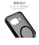ラスタバナナ　Google Pixel 9a ハイブリッドケース TPU×PC ワイヤレス充電対応 ブラック×フロストブラック 8595P9AHPMBKFB