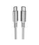 フリーダム　USB-C ⇔ USB-Cケーブル [充電 /転送 /1.0m /PD240W /USB2.0] アッシュグレー FUSBCCAC1910AG