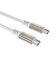 フリーダム　USB-C ⇔ USB-Cケーブル [充電 /転送 /1.0m /PD240W /USB2.0] クラシックホワイト FUSBCCAC1910WH
