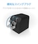 エレコム　AC充電器 12W出力 Type-Cケーブル付属 1.5m おまかせ充電 スマホ コンパクト 折りたたみプラグ PSE認証 ブラック ブラック MPAACC12BK