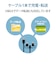 エレコム　3in1 充電ケーブル ( ライトニング / Type-C / micro USB ) 0.3m MFi認証 iPhone iPad iPod AirPods Galaxy AQUOS Xperia  MPAAMBLCAD03BK