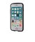 エレコム　iPhone SE 第3世代/SE 第2世代/8/7 用 ケース カバー ハイブリッド TOUGH SLIM LITE 耐衝撃 軽量 薄型 フレームカラー 背面クリア ワイヤレス充電可 ストラップホー PMA22STSLFCBK