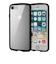 エレコム　iPhone SE 第3世代/SE 第2世代/8/7 用 ケース カバー ハイブリッド TOUGH SLIM LITE 耐衝撃 軽量 薄型 フレームカラー 背面クリア ワイヤレス充電可 ストラップホー PMA22STSLFCBK