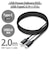 エレコム　USB-C ⇔ USB-Cケーブル [充電 /転送 /2.0m /PD60W /USB2.0] ブラック MPAXCCPS20PNBK