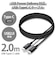 エレコム　USB-C ⇔ USB-Cケーブル [充電 /転送 /2.0m /PD60W /USB2.0] ブラック MPAXCCPS20PNBK