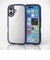 エレコム　iPhone 16 ケース ハイブリッド カバー 衝撃吸収 軽量 薄型 カメラ周り保護 ワイヤレス充電可 ストラップホール付 硬度5H ストラップホールシート付 TOUGH SLIM LITE ネイビ PMA24ATSLFCNV