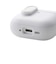 エレコム　AirPods 4 ケース 用 耐衝撃 カバー < ワイヤレス / MagSafe 充電対応 > 衝撃吸収 フタ開閉ロック機能 落下防止 カラビナ付 TOUGH SLIM Lock ホワイト AVAAP06TSLWH