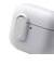 エレコム　AirPods 4 ケース 用 耐衝撃 カバー < ワイヤレス / MagSafe 充電対応 > 衝撃吸収 フタ開閉ロック機能 落下防止 カラビナ付 TOUGH SLIM Lock ホワイト AVAAP06TSLWH