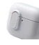 エレコム　AirPods 4 ケース 用 耐衝撃 カバー < ワイヤレス / MagSafe 充電対応 > 衝撃吸収 フタ開閉ロック機能 落下防止 カラビナ付 TOUGH SLIM Lock ホワイト AVAAP06TSLWH