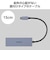 エレコム　USB-C → USB-A 変換ハブ ネイビー U3HCH040XNV