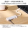 エレコム　USB-C → USB-A 変換ハブ しろちゃん(ホワイト×ブラック) U3HCH040XWF