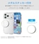 エレコム　iPhone 17 Pro ケース ハイブリッド カバー 衝撃吸収 軽量 薄型 磁気吸着対応メタルステッカー付 ストラップホール付 ストラップホールシート付 TOUGH SLIM LITE クリア ク PMA25CTSLACR