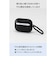 エレコム　AirPods Pro 3 ケース MagSafe対応 レザー調 TPU 耐衝撃 カラビナ付 落下防止 ブラック ブラック AVAAP07PLCBK