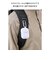 エレコム　AirPods Pro 3 ケース MagSafe対応 TOUGH SLIM 耐衝撃 ロック機能 カラビナ付 落下防止 ホワイト ホワイト AVAAP07TSLWH