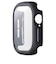 エレコム　アップルウォッチ カバー Apple Watch Series 11 / 10 [ 42mm ] ケース 強化ガラス 10H 耐衝撃フレーム 指紋防止 飛散防止 TOUGH SLIM LITE ブラッ AW25BFCTSLBK