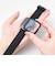 エレコム　アップルウォッチ カバー Apple Watch Series 11 / 10 [ 42mm ] ケース 強化ガラス 10H 耐衝撃フレーム 指紋防止 飛散防止 TOUGH SLIM LITE ブラッ AW25BFCTSLBK