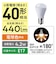 パナソニック　LED電球 小形電球タイプ LDA4LGE17K40ESW2F