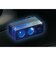 アークス　スケルトン2連ダイレクトソケット+QC/PD ブラック X324