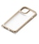 PGA　iPhone 15(6.1インチ) クリアタフケース Premium Style ベージュ PG23APT02BE