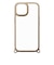 PGA　iPhone 15(6.1インチ) クリアタフケース Premium Style ベージュ PG23APT02BE