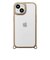PGA　iPhone 15(6.1インチ) クリアタフケース Premium Style ベージュ PG23APT02BE