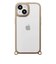 PGA　iPhone 15(6.1インチ) クリアタフケース Premium Style ベージュ PG23APT02BE