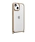 PGA　iPhone 15(6.1インチ) クリアタフケース Premium Style ベージュ PG23APT02BE