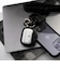 HAMEE　AirPods Pro 3対応 Reflection ポリカーボネートクリアケース ブラック AIRPODSPR3REFBK