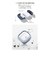 HAMEE　AirPods Pro 3対応 Reflection ポリカーボネートクリアケース ブラック AIRPODSPR3REFBK