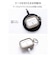 HAMEE　AirPods Pro 3対応 Reflection ポリカーボネートクリアケース ブラック AIRPODSPR3REFBK