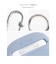 HAMEE　AirPods Pro 3対応 Reflection ポリカーボネートクリアケース ブラック AIRPODSPR3REFBK