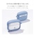 HAMEE　AirPods Pro 3対応 Reflection ポリカーボネートクリアケース ブラック AIRPODSPR3REFBK