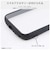レイアウト　Galaxy S25 Like standard Puffull 耐衝撃 バンパー ハイブリッドケース / ブラック RTGS25CMD1B