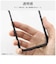 レイアウト　AQUOS wish5  Puffull 耐衝撃 バンパー ハイブリッドケース ブラック RTAQL3CMD1B